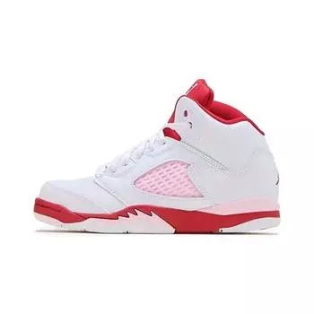 Детские кроссовки Air Jordan 5 Retro PS Pink Foam White Gym-Red 440893-106