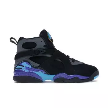 Детские кроссовки Air Jordan 8 Retro BG Aqua 2015 Black Midnight-Fog Bright-Concord 305368-025