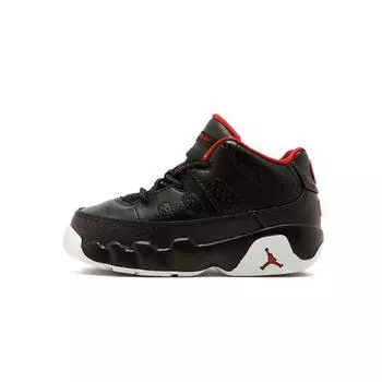 Детские кроссовки Air Jordan 9 Retro Low BT Black Gym-Red-White 833906-001 22