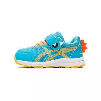 Детские кроссовки ASICS Contend 7 TS Dinosaur Blue Aquarium Orange-Pop 1014A214-400 22.5