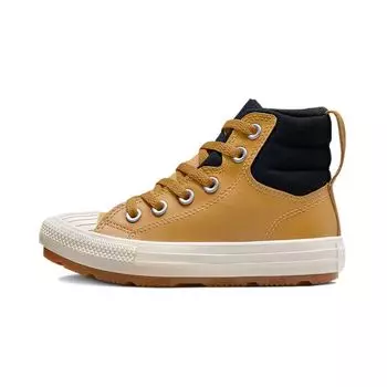 Детские кроссовки Converse Chuck Taylor All Star Berkshire PS Wheat Brown Black Pale-Putty 371524C 31