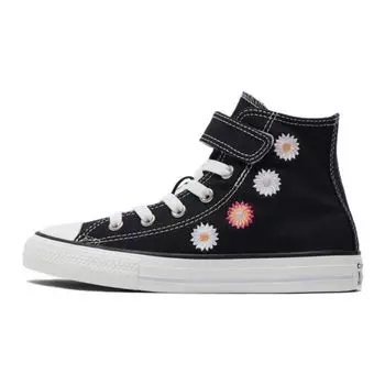 Детские кроссовки Converse Chuck Taylor All Star Easy-On High PS Festival Florals Black Sunrise-Pink A06086C 28