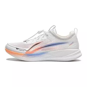Детские кроссовки Li Ning Flying Cloud светоотражающие удобные универсальные амортизирующие кроссовки с низким верхом для бега детские кроссовки белые розовые YKFU014-2 37
