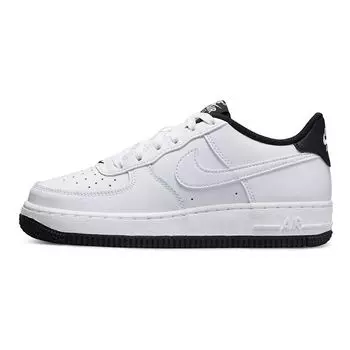 Детские кроссовки Nike Air Force 1 07 ESS GS белые черные DV1331-100 35.5