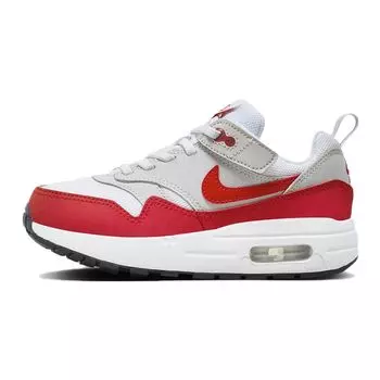 Детские кроссовки Nike Air Max 1 EasyOn PS Red 2023 Нейтрально-Серый Белый Черный DZ3308-003 26