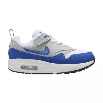 Детские кроссовки Nike Air Max 1 EasyOn PS Royal Blue Белый Нейтрально-Серый Черный DZ3308-104 25