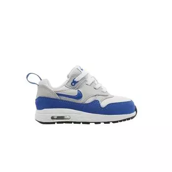Детские кроссовки Nike Air Max 1 EasyOn TD Royal Blue Белый Нейтрально-Серый Черный DZ3309-104 18.5