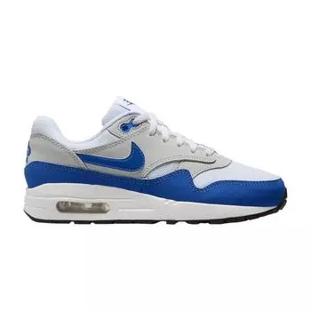 Детские кроссовки Nike Air Max 1 GS Royal Blue Белый Нейтрально-Серый Черный DZ3307-104 33