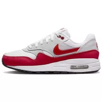 Детские кроссовки Nike Air Max 1 GS Red 2023 нейтрально-серый белый черный DZ3307-003 32