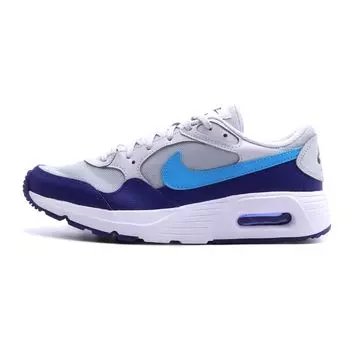 Детские кроссовки Nike Air Max SC GS Pure Platinum Blue Lightning серо-белый темно-королевский-синий CZ5358-011 38.5