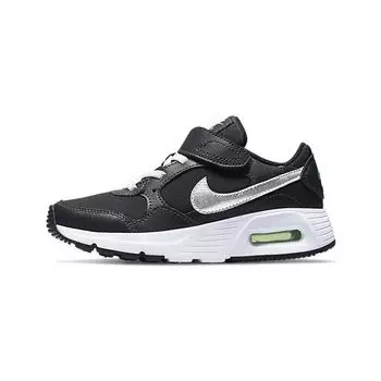 Детские кроссовки Nike Air Max SC PS Black Chrome Dark-Smoke-Grey Green-Strike CZ5356-005 28