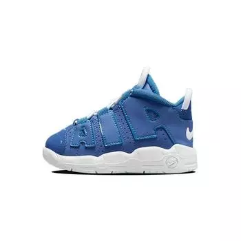Детские кроссовки Nike Air More Uptempo TD Medium Blue Battle-Blue White DM1027-400 26