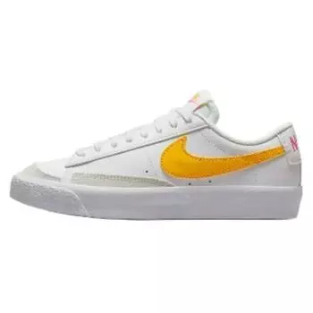 Детские кроссовки Nike Blazer Low 77 GS Summit White University Gold Pinksicle DA4074-123 36.5