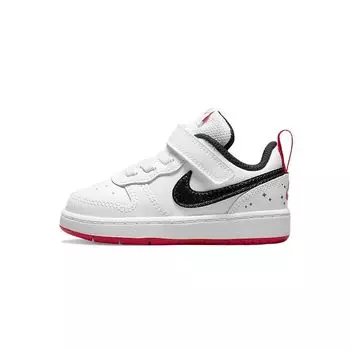 Детские кроссовки Nike Court Borough Low 2 SE TD White Very Berry Black DM0112-100 22
