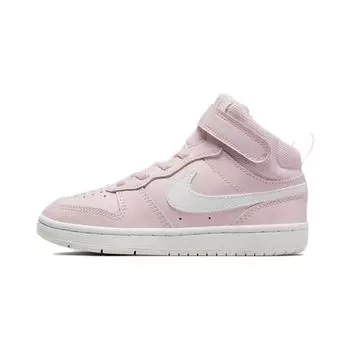 Детские кроссовки Nike Court Borough Mid 2 PS Pearl Pink White Summit-White CD7783-601 28