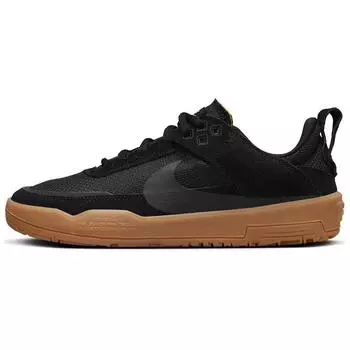 Детские кроссовки Nike Day One SB GS Black Gum Gum-светло-коричневые белые FN4210-001 37.5