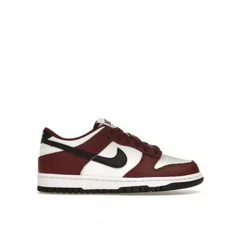 Детские кроссовки Nike Dunk Low GS Dark Team Red Black Summit-White White FZ4352-600 39