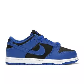 Детские кроссовки Nike Dunk Low PS Hyper Cobalt Синий Черный Белый CW1588-001 28
