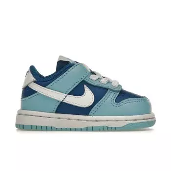 Детские кроссовки Nike Dunk Low Retro QS TD Argon 2022 Blue Flash White DV2634-400 22