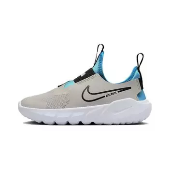 Детские кроссовки Nike Flex Runner 2 PS Light Iron Ore Blue Lightning Серый Белый Черный DJ6040-008 29.5