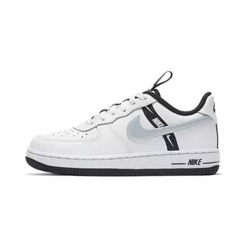 Детские кроссовки Nike Force 1 LV8 KSA PS White Reflect Silver Black CT4681-100