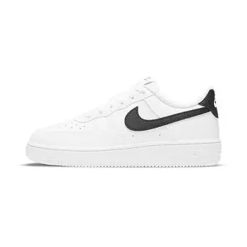 Детские кроссовки Nike Force 1 PS белые черные CZ1685-100 34