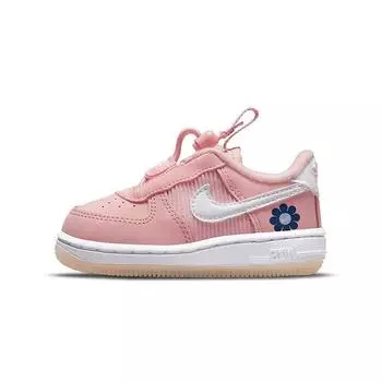 Детские кроссовки Nike Force 1 Toggle SE TD Floral Pink Pink-Glaze Purple-Dawn DB1819-600 22