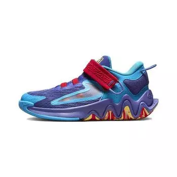 Детские кроссовки Nike Giannis Immortality 2 PS Lapis Blue Laser-Blue University-Red DQ1942-400 28