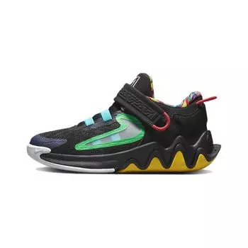Детские кроссовки Nike Giannis Immortality 2 PS Kaleidscope Black Electric-Algae University-Gold DQ1942-002 28