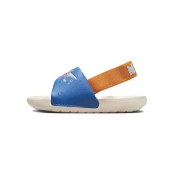 Детские кроссовки Nike Kawa SE Slide TD Underwater Adventures Синие светло-фото-синие кокосовое молоко DX1979-400 27