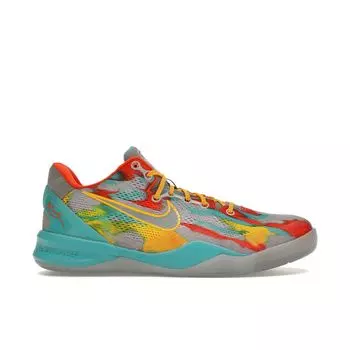Детские кроссовки Nike Kobe 8 Protro GS Venice Beach Blue Stadium, серый металлик, серебристый HF7319-001 40