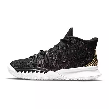 Детские кроссовки Nike Kyrie 7 GS Ripple Effect Black Arctic-Punch Opti-Yellow CT4080-015 38