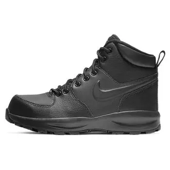 Детские кроссовки Nike Manoa Leather GS Triple Black BQ5372-001 36
