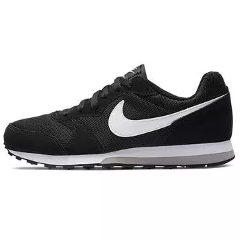 Детские кроссовки Nike MD Runner 2 GS Black White Wolf-Grey 807316-001 35.5