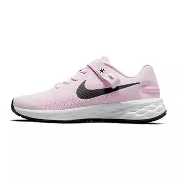 Детские кроссовки Nike Revolution 6 Flyease Next Nature GS Foam Powder Pink Black DD1113-608