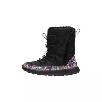 Детские кроссовки Nike Roshe One Hi Print PS Hyper Violet Черный Черный-Гипер-Фиолетовый-Белый 807745-002 28