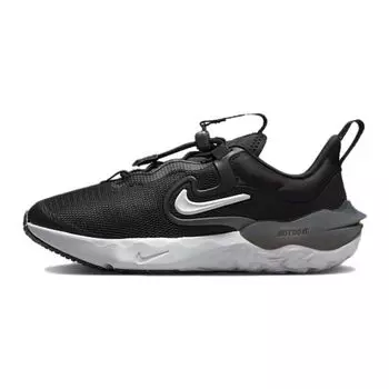 Детские кроссовки Nike Run Flow PS Black Iron Grey Дымчато-серый белый DR0471-001 28