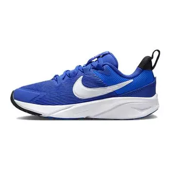 Детские кроссовки Nike Star Runner 4 PS Hyper Royal Синий Черный Белый DX7614-400 28