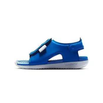 Детские кроссовки Nike Sunray Adjust 5 TD Game Royal Blue Wolf-Grey AJ9077-400