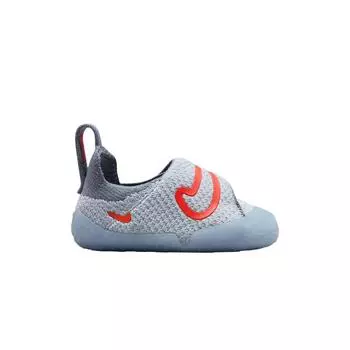 Детские кроссовки Nike Swoosh 1 TD Light Armory Blue Hyper Orange Football-серый пепельно-шиферный FB3244-400 21