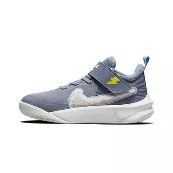 Детские кроссовки Nike Team Hustle D10 PS Dream Серый пепельно-шиферный алюминий DH4906-410 28