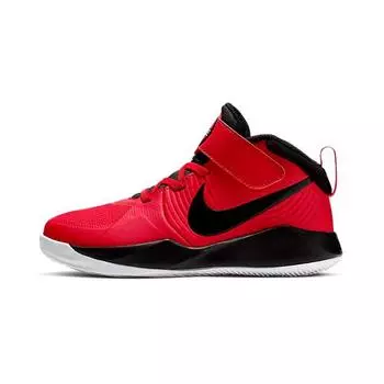 Детские кроссовки Nike Team Hustle D9 PS University Red White Black AQ4225-600