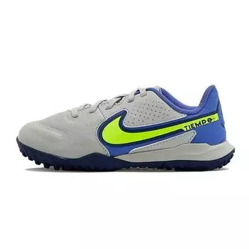 Детские кроссовки Nike Tiempo Legend 9 Academy TF GS Recharge Pack Grey Grey-Fog Sapphire DA1328-075 27