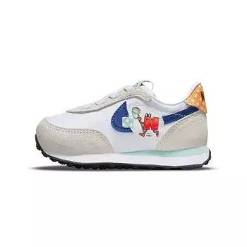Детские кроссовки Nike Waffle Trainer 2 TD Scrapbook Белый Чили-Красный Game-Royal DM7218-141 22