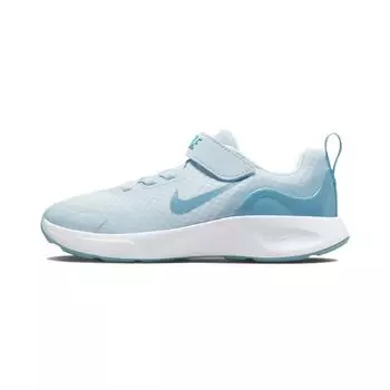 Детские кроссовки Nike Wearallday PS Aura Worn Blue, белые CJ3817-405 28