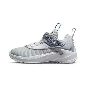 Детские кроссовки Nike Zoom Freak 3 PS Grey Fog Light-Green-Spark White Cave-Purple DB4156-004 32