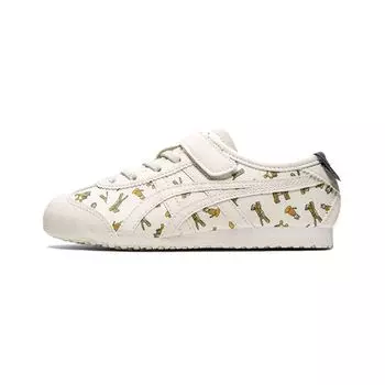 Детские кроссовки Onitsuka Tiger Mexico 66 PS All-Over Tiger Print кремовые 1184A152-101 28.5