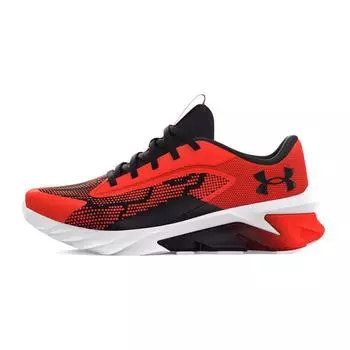 Детские кроссовки Under Armour Charged Scramjet 4 GS Phoenix Fire Red Halo-Grey 3024208-600 36