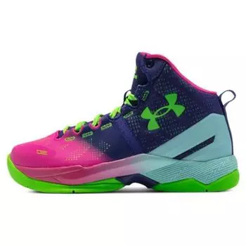 Детские кроссовки Under Armour Curry 2 Retro PS Northern Lights 2022 Разноцветные 3026054-600