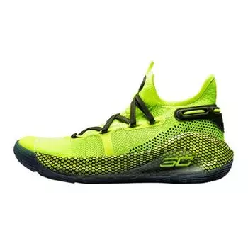 Детские кроссовки Under Armour Curry 6 GS Coy Fish Yellow High-Vis-Yellow Guardian-Green 3020415-302